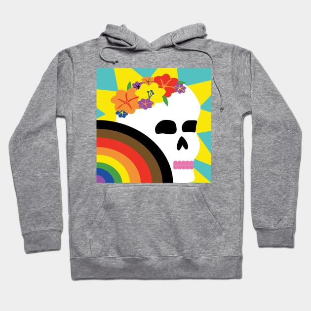 Day of Dead Pride Hoodie by Edofest